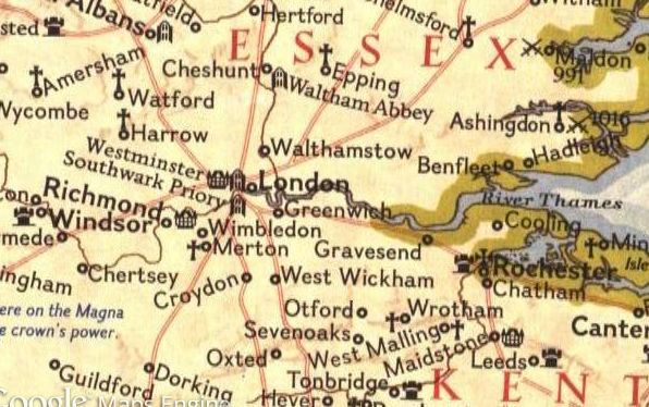 National Geographic maakt oude kaarten beschikbaar als "layer" in Google Maps