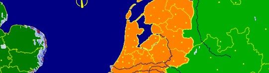 Nederland kleurt oranje