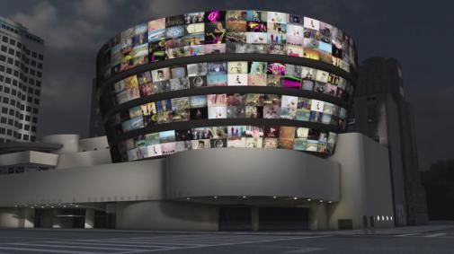 Nederlandse winnaar YouTube Play te zien op gevel Guggenheim museum