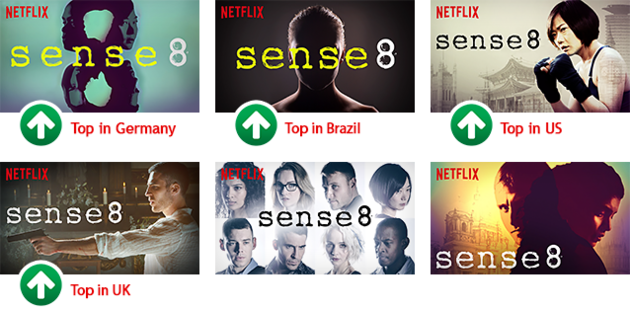 Netflix thumbnails verschillen per regio
