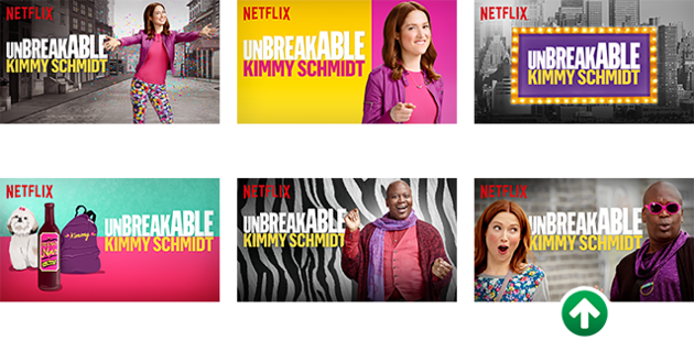Netflix thumbnails voorbeeld 1