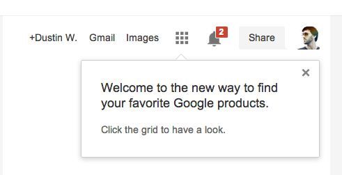 new google product toolbar