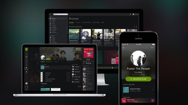 Nieuw design voor Spotify