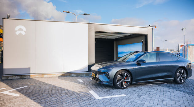 NIO Battery Changing Station