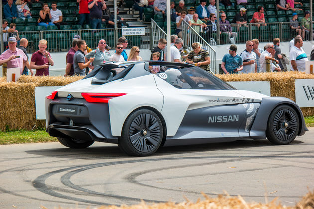 Nissan Bladeglider op Goodwood Hillclimb