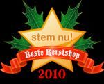 Nominaties Beste Kerstshop 2010 bekend