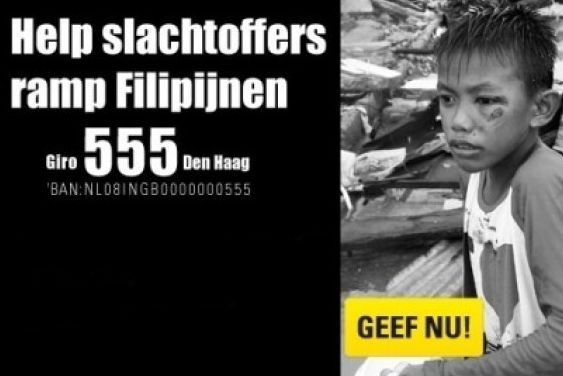 NPO heeft vandaag Nationale actie Filipijnen #Giro555