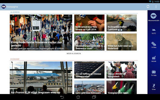 NU.nl lanceert vernieuwde smartphone en tablet app voor Android
