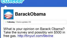 Obama heeft zelf nog nooit Twitter gebruikt