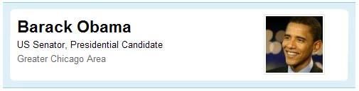 Obama vergeet Linkedin te updaten