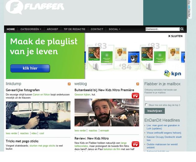 Online Billboard nieuw advertentieformaat