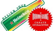 Ontwerpt Heineken flesjes