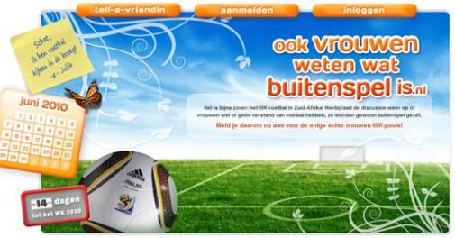 Ook vrouwen weten wat buitenspel is.nl