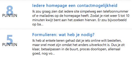 'Op iedere website moet eigenlijk een telefoonnummer staan'