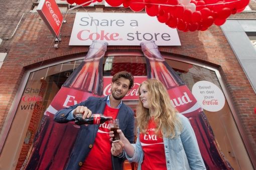 Opening Share a Coke store Ruud Feltkamp