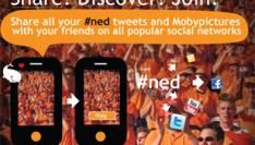 Oranjegekte fans, spelers en pers live te volgen via Mobypicture Mashup