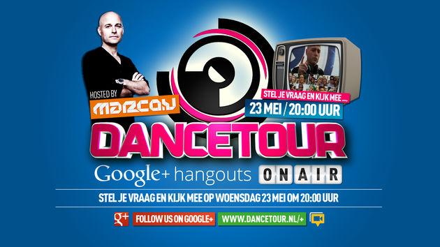 Organisatie Dancetour over Google+ en Hangouts