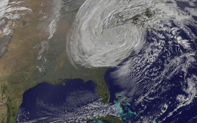 Orkaan Sandy zorgt voor bezoekersrecord Weather.com