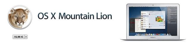 OS X Mountain Lion beschikbaar in App Store