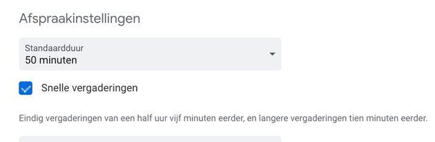 Outlook-Instellingen-Afspraken