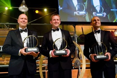 Ouwinga (UNIT4), Roelofsen (Rotra) en Van der Does (Adyen) zijn Entrepreneur Of The Year 2013 #EOYNL