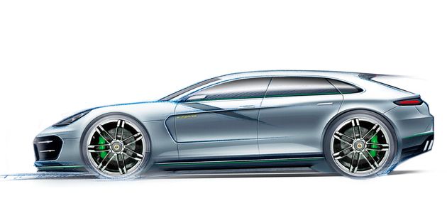 Panamera Sport Turismo: een kijkje in de toekomst van Porsche