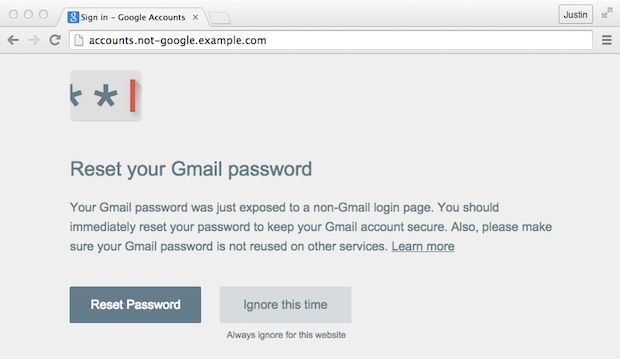 Password Alert 2