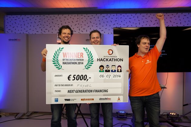 Paygel winnaar van 1e Dutch FinTech Hackathon