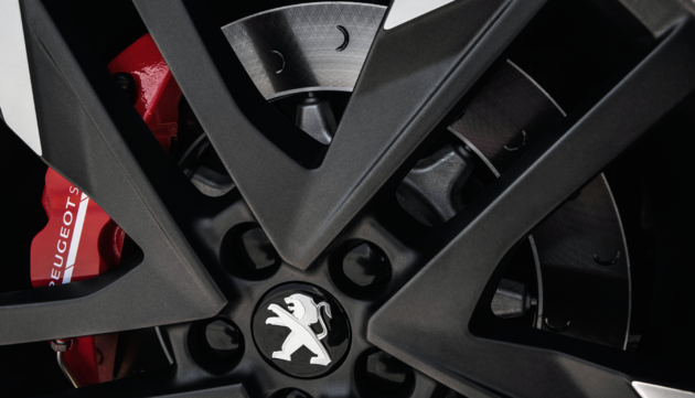 Peugeot 308 GTi wielen