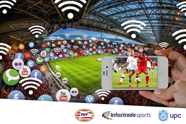 Philips Stadion het eerste ‘Connected Stadium’ in Nederland