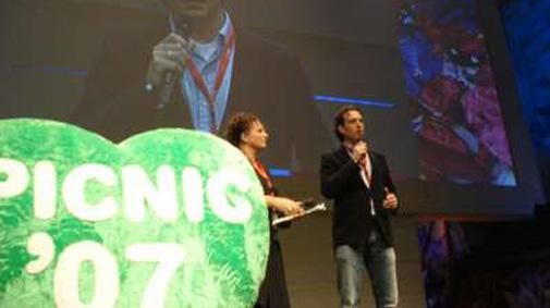 PICNIC07: Opening door Marleen Stikker en Bas Verhart