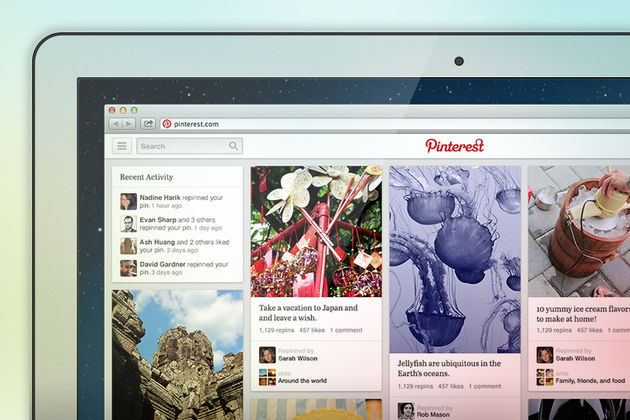 Pinterest gaat testen met een nieuwe layout