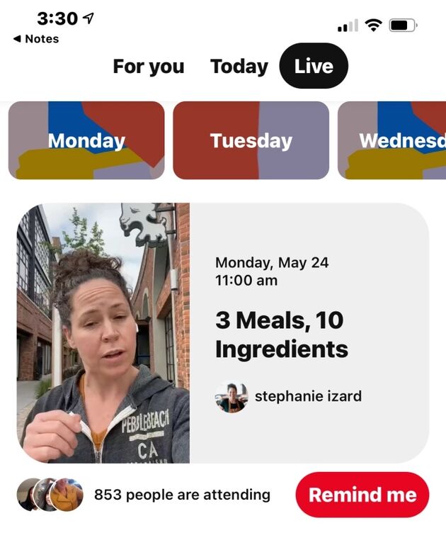 Pinterest-Live-a