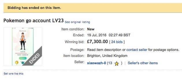 PokemonGo-eBay