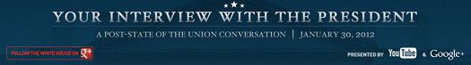 President Obama beantwoordt vragen via Google+ Hangout