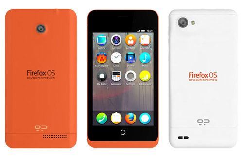 Preview verschenen van de Firefox OS Developer Phone