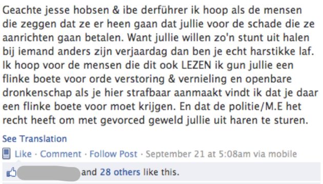 Project X Haren - het Facebook event