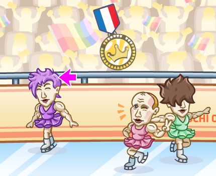 Protest game: "Putin's Olympic Game" gaat viraal