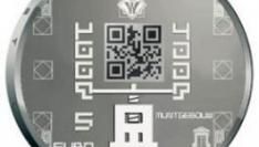 QR Code in nieuwe Nederlandse herdenkingsmunt