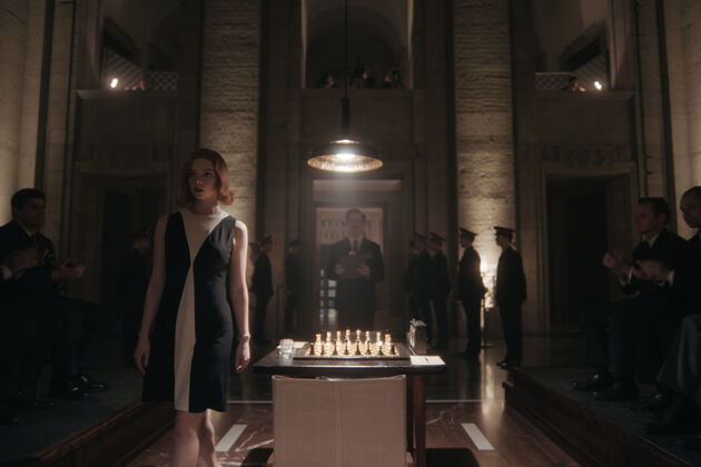 Queen's Gambit schaakspel