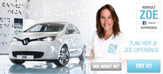 Renault opent eerste dealer op Facebook