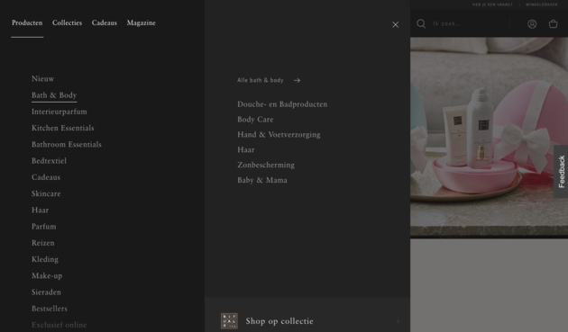 Rituals-overzicht-navigatie-menu