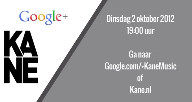 Rockband Kane presenteert nieuwe single via Google+ Hangout