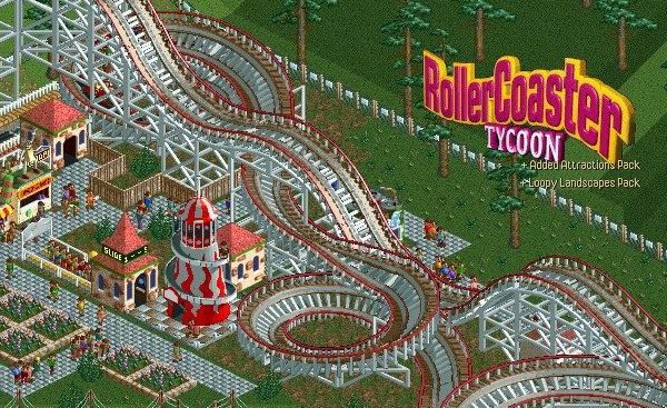 Rollercoaster Tycoon 2 is nog springlevend