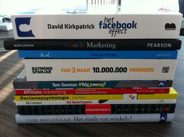 #RTfun: maak kans op deze bundel Online Marketing boeken