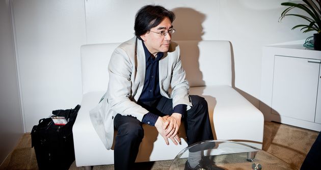 Satoru Iwata herstellende van operatie