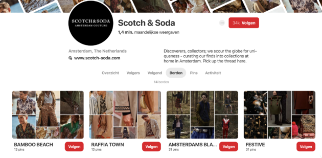 Scotch & Soda Pinterest