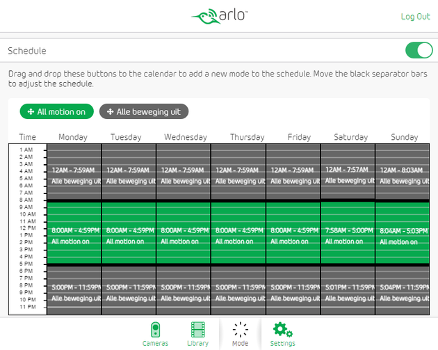 screenshot arlo