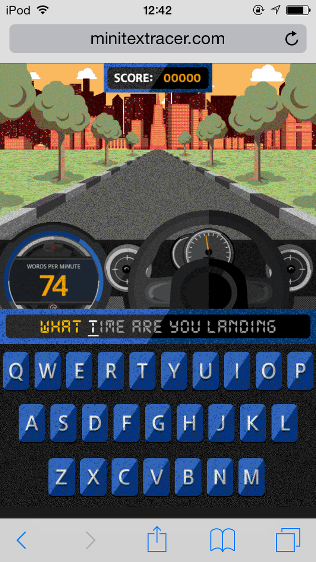 screenshot texracer 2