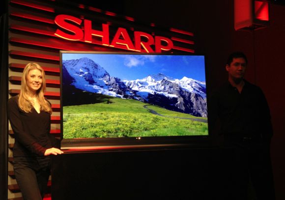 Sharp onthult eerste Ultra HD LED TV's tijdens CES 2013